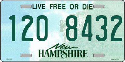 NH license plate 1208432