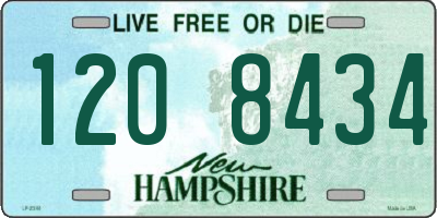 NH license plate 1208434