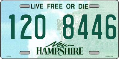 NH license plate 1208446