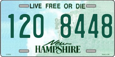 NH license plate 1208448