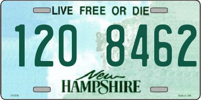 NH license plate 1208462
