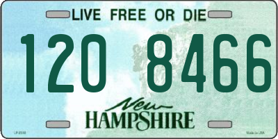 NH license plate 1208466