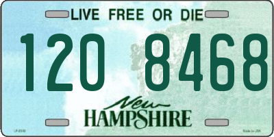 NH license plate 1208468