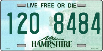 NH license plate 1208484