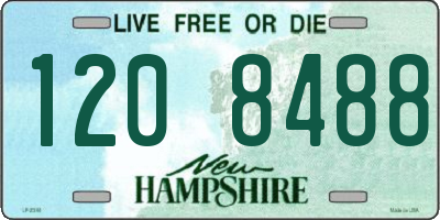 NH license plate 1208488
