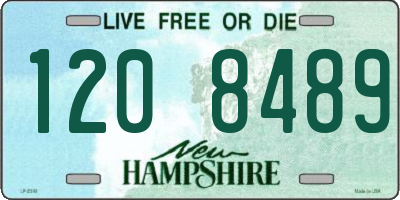 NH license plate 1208489
