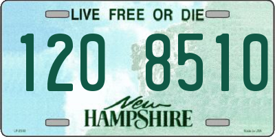 NH license plate 1208510