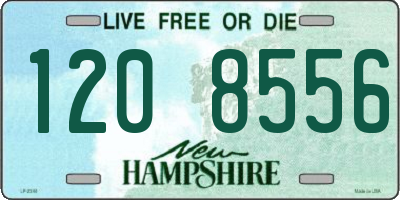 NH license plate 1208556