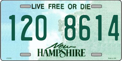 NH license plate 1208614