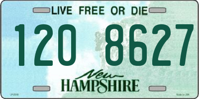 NH license plate 1208627