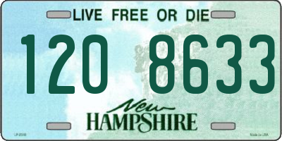 NH license plate 1208633