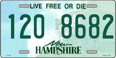 NH license plate 1208682