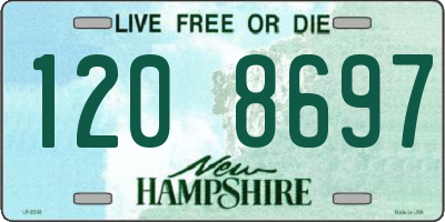 NH license plate 1208697