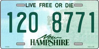 NH license plate 1208771