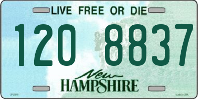 NH license plate 1208837