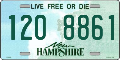 NH license plate 1208861
