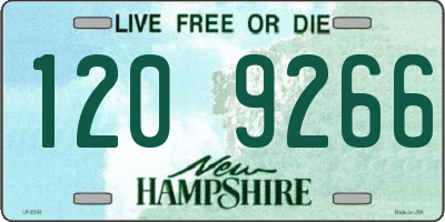 NH license plate 1209266