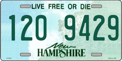 NH license plate 1209429