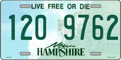 NH license plate 1209762