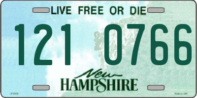 NH license plate 1210766