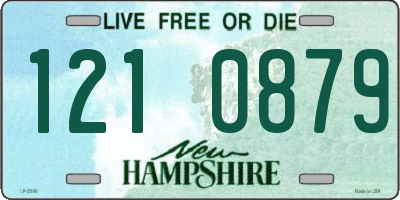 NH license plate 1210879
