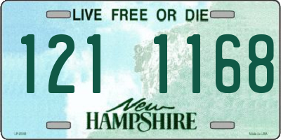 NH license plate 1211168