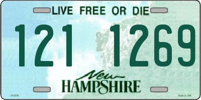 NH license plate 1211269