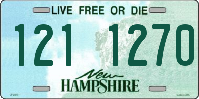 NH license plate 1211270