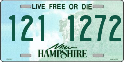 NH license plate 1211272