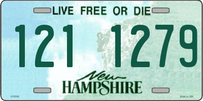 NH license plate 1211279