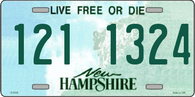 NH license plate 1211324