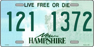 NH license plate 1211372