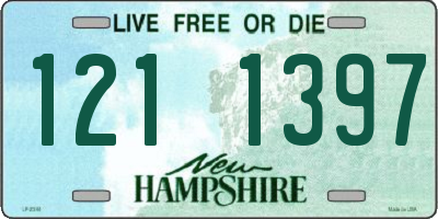 NH license plate 1211397