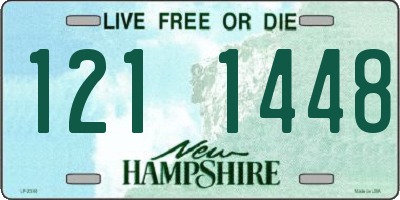 NH license plate 1211448