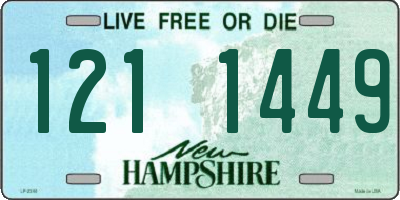 NH license plate 1211449