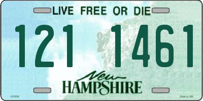 NH license plate 1211461