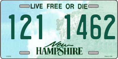 NH license plate 1211462