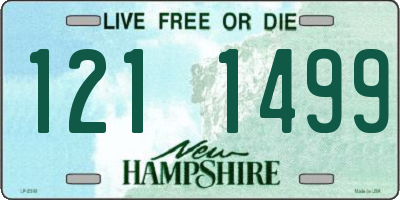 NH license plate 1211499