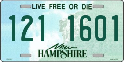 NH license plate 1211601