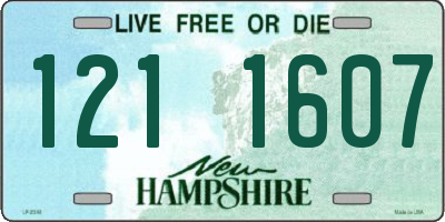 NH license plate 1211607