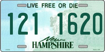 NH license plate 1211620