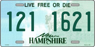 NH license plate 1211621