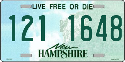 NH license plate 1211648