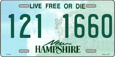 NH license plate 1211660
