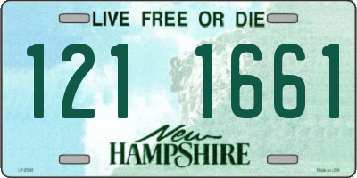 NH license plate 1211661