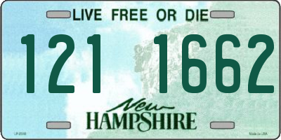 NH license plate 1211662