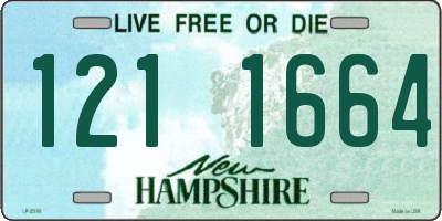 NH license plate 1211664