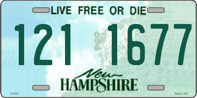 NH license plate 1211677