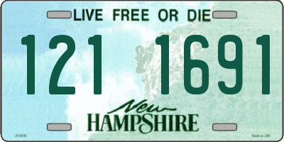 NH license plate 1211691