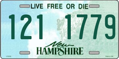 NH license plate 1211779